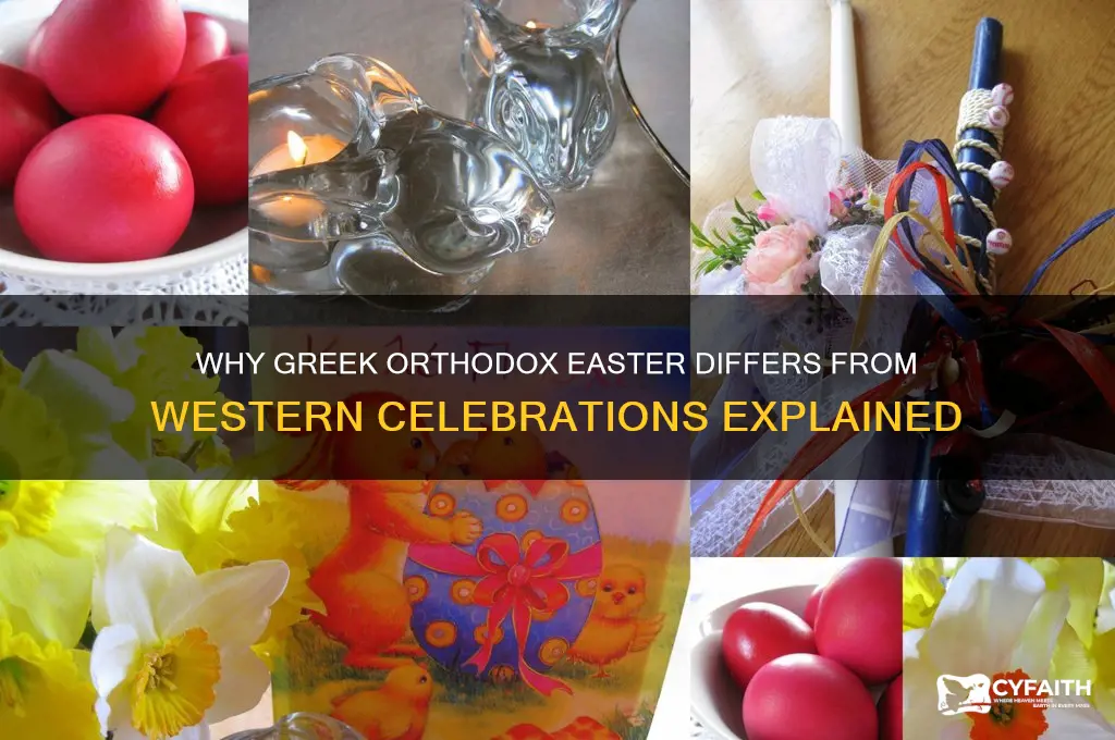 why does greek orthodox easter different