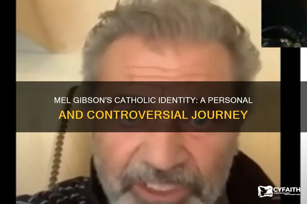 why does mel gibson think he