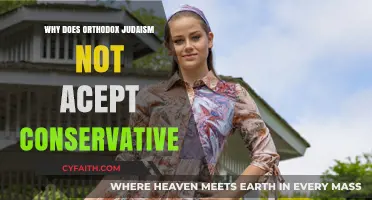 Orthodox Judaism's Rejection of Conservative Practices: Core Beliefs Explained