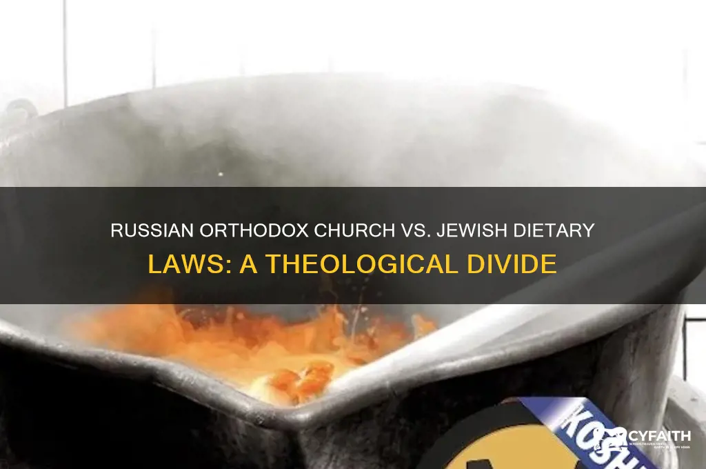 why does russian orthodox church reject of jewish dietary rules