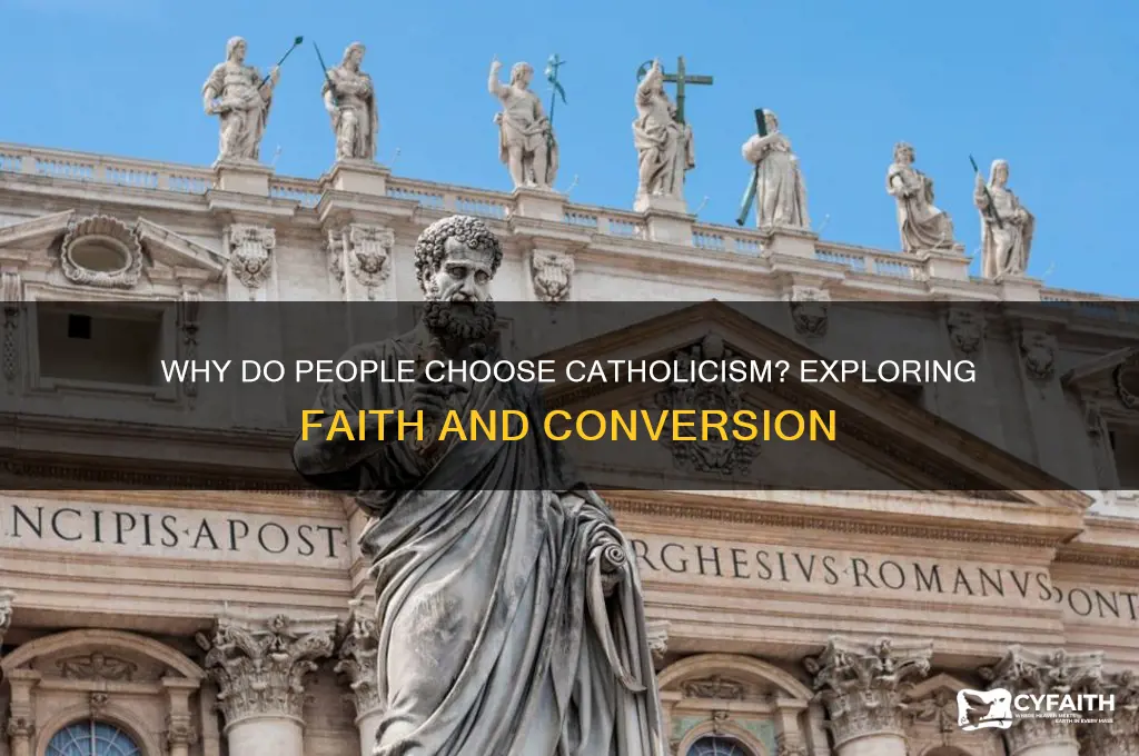 why does someoone become a catholic