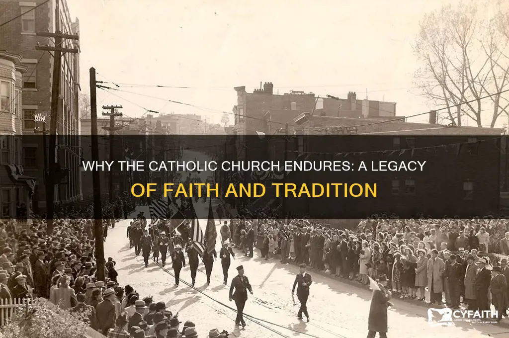 why does the catholic churce still exist