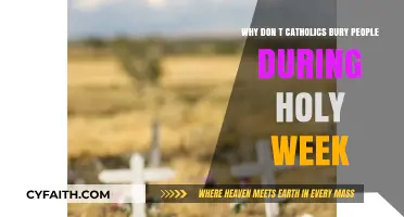 Holy Week Burial Traditions: Why Catholics Avoid Funerals During This Time