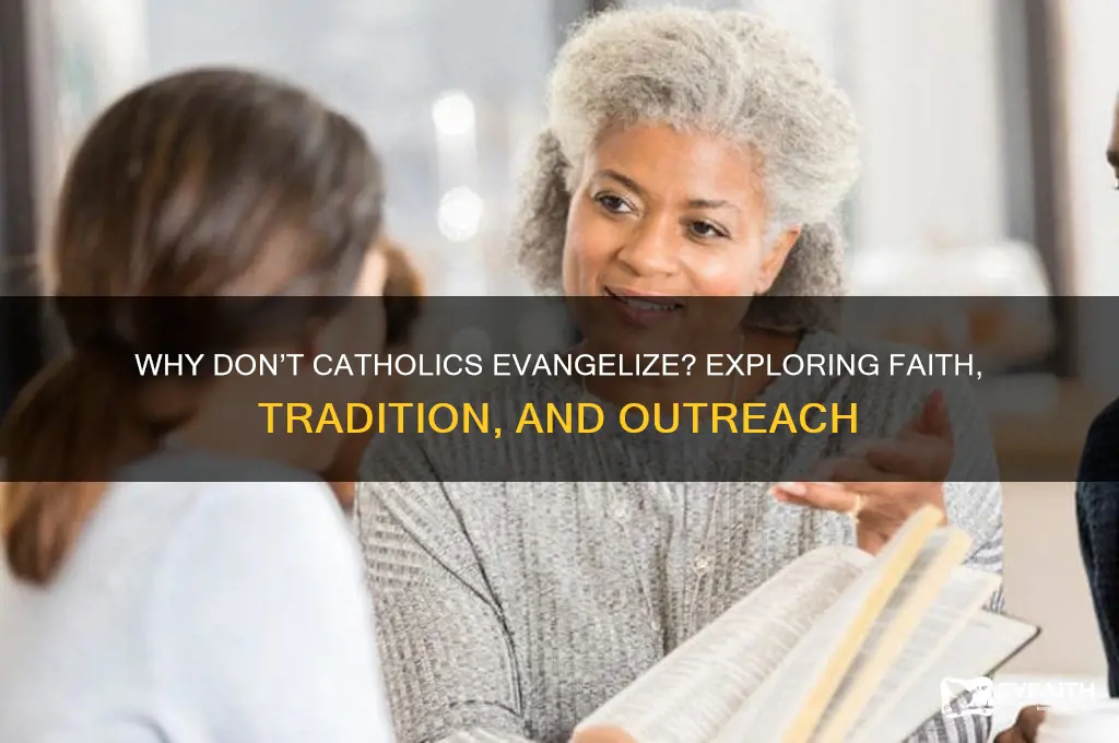 why don t catholics evangelize