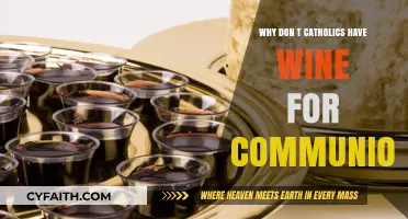 Why Catholics Use Grape Juice Instead of Wine for Communion