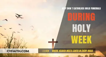 Holy Week's Sacred Silence: Why Catholics Avoid Funerals During This Time