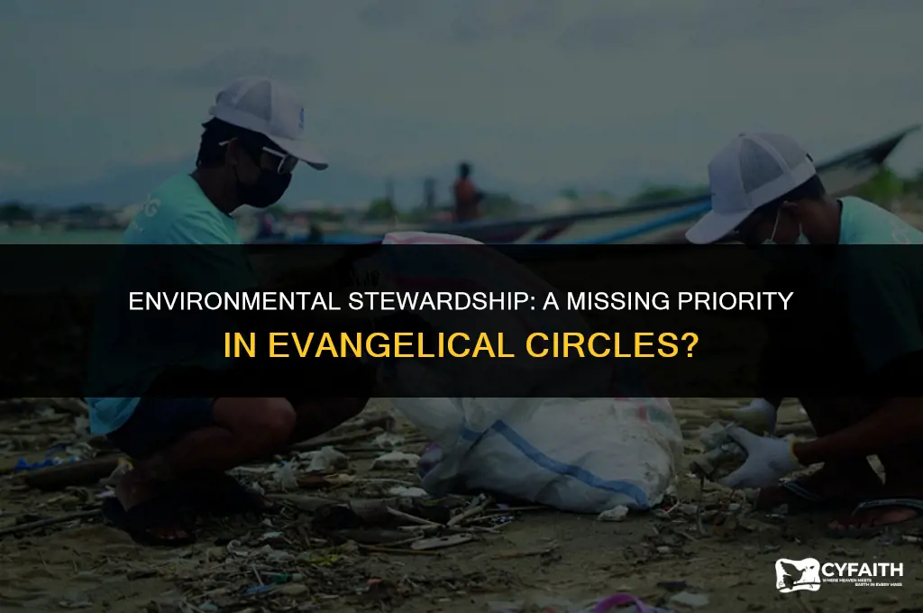 why don t evangelicals care about the environment
