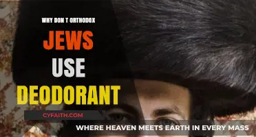 Orthodox Jewish Deodorant Practices: Cultural, Religious, and Traditional Insights