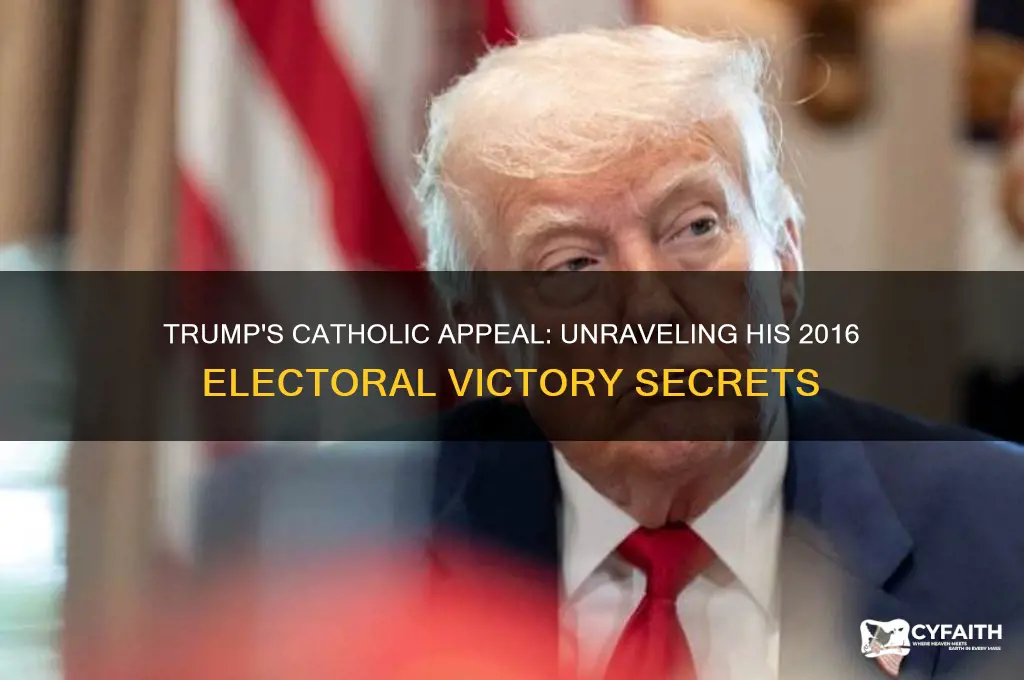 why donald trump won the catholic vote