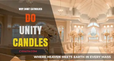 Why Catholics Skip the Unity Candle Tradition in Weddings