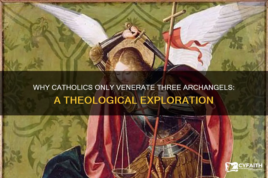 why dont catholics recognize all arch angels
