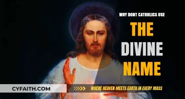 Why Catholics Avoid Using the Divine Name: A Sacred Tradition Explained