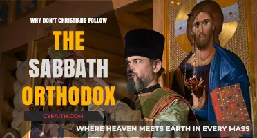 Why Christians Don't Observe the Sabbath Like Orthodox Traditions