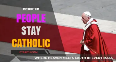 Why Don't Gay Individuals Remain in the Catholic Church?