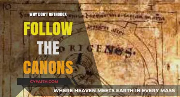 Orthodox Canon Discrepancies: Understanding the Reasons Behind Non-Adherence
