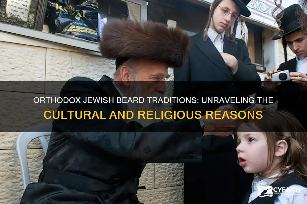 why dont orthodox jew have beards