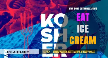 Why Orthodox Jews Avoid Ice Cream: Exploring Kashrut Rules