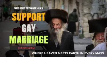 Orthodox Jewish Opposition to Gay Marriage: Religious Beliefs and Traditions