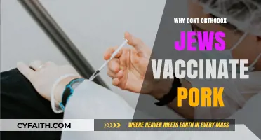 Orthodox Jewish Vaccine Choices: Pork-Derived Ingredients and Religious Observance