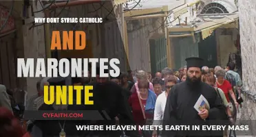 Why Syriac Catholics and Maronites Remain Separate: Historical and Theological Insights