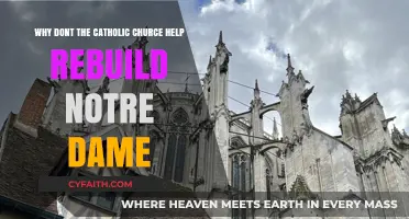 Why Isn't the Catholic Church Funding Notre Dame's Reconstruction?