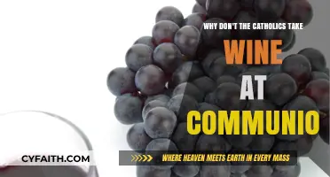 Why Catholics Choose Grape Juice Over Wine at Communion