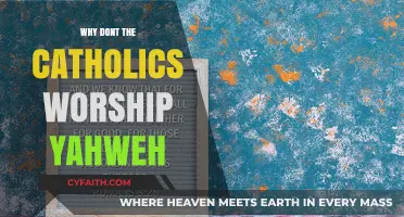 Why Catholics Don't Worship Yahweh: Exploring Theological Differences