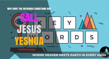 Why Orthodox Christians Use 'Jesus' Instead of 'Yeshua