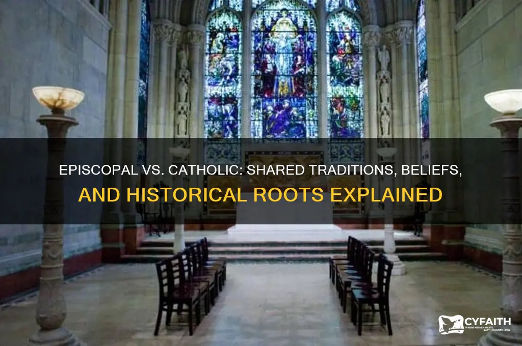 why episcopal similar to catholic