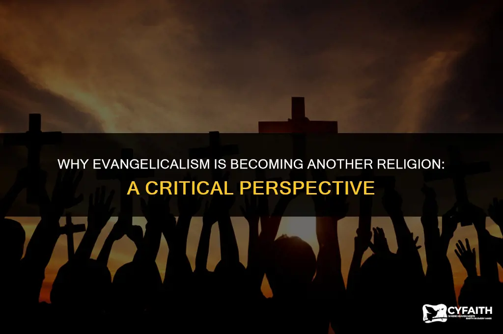 why evangelical is becoming another
