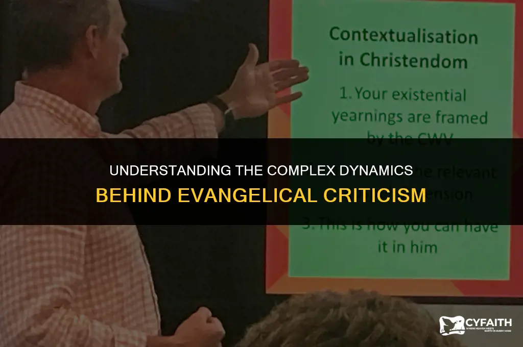 why evangelical so bitchy