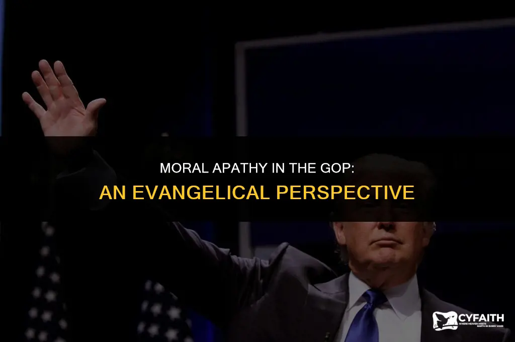 why evangelicals dont care about morality in the gop
