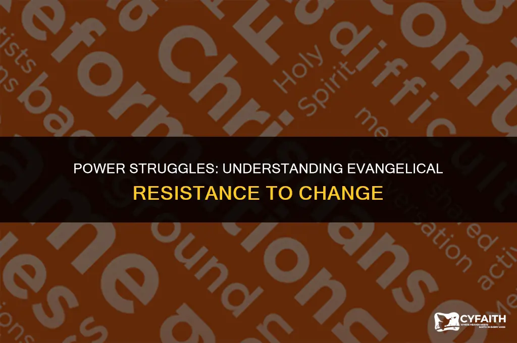 why evangelicals fight so hard to stay in control