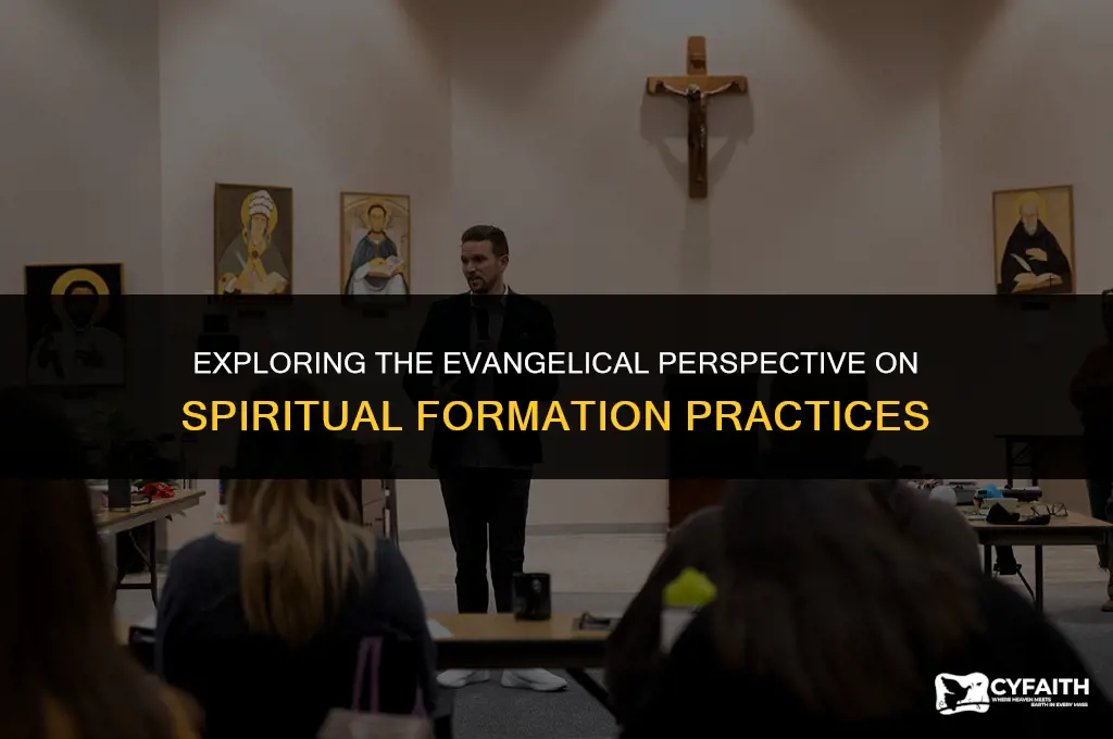 why evangelicals hate spiritual formation