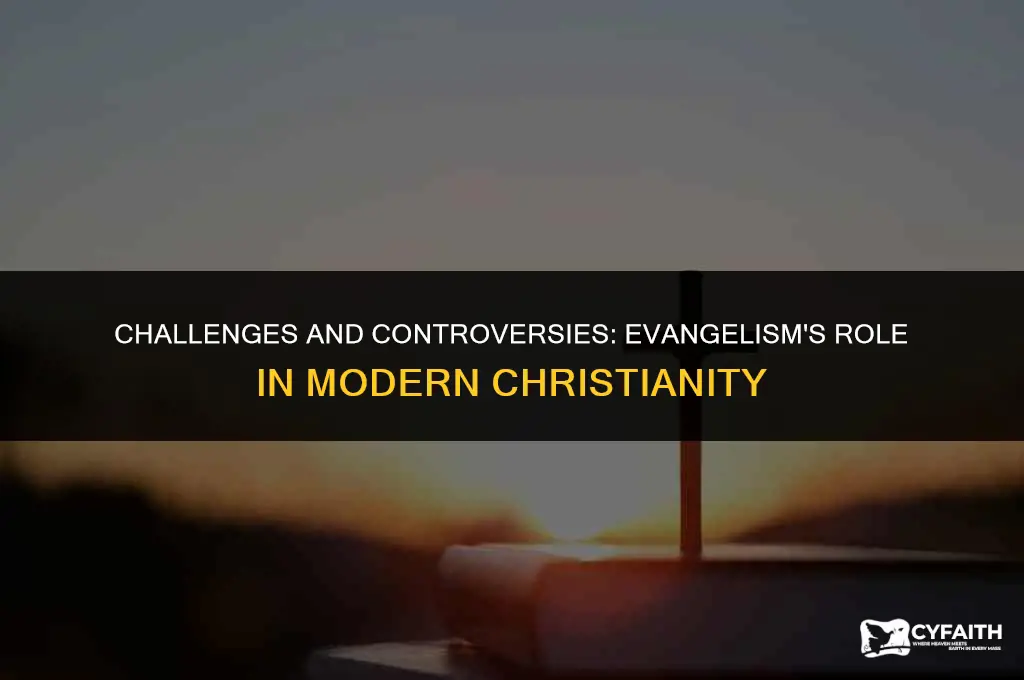 why evangelism is critized in the christian church