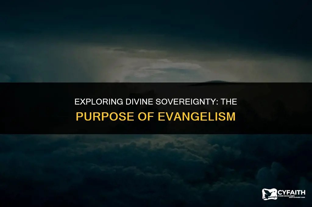why evangelize if god is sovereign