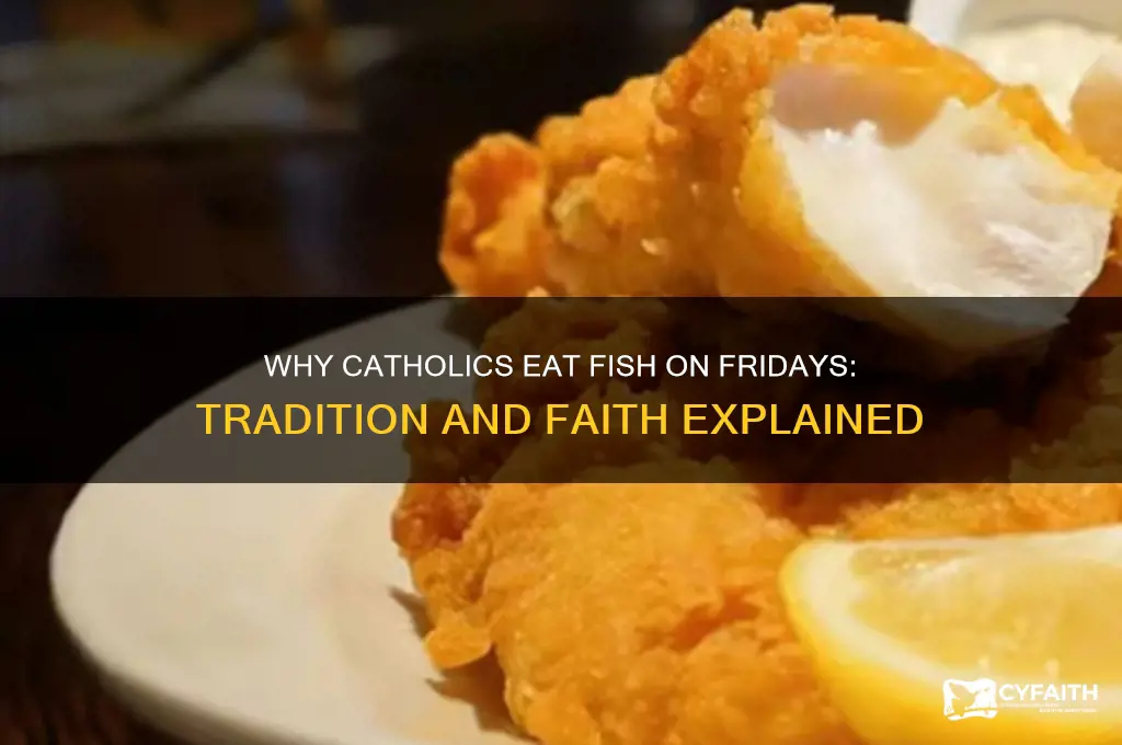 why fish on fridays catholic