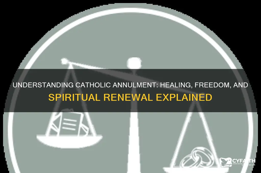 why get a catholic annulment