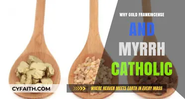 Catholic Tradition: Gold, Frankincense, and Myrrh's Symbolic Significance Explained