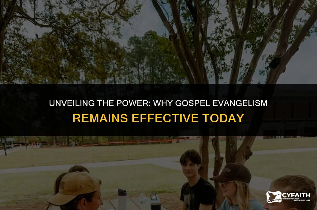 why gospel evangelism is effective