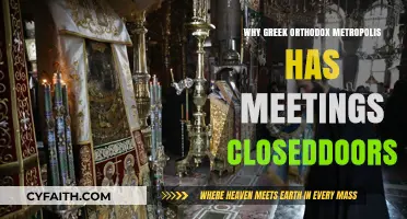 Closed-Door Meetings in Greek Orthodox Metropolis: Unveiling the Reasons