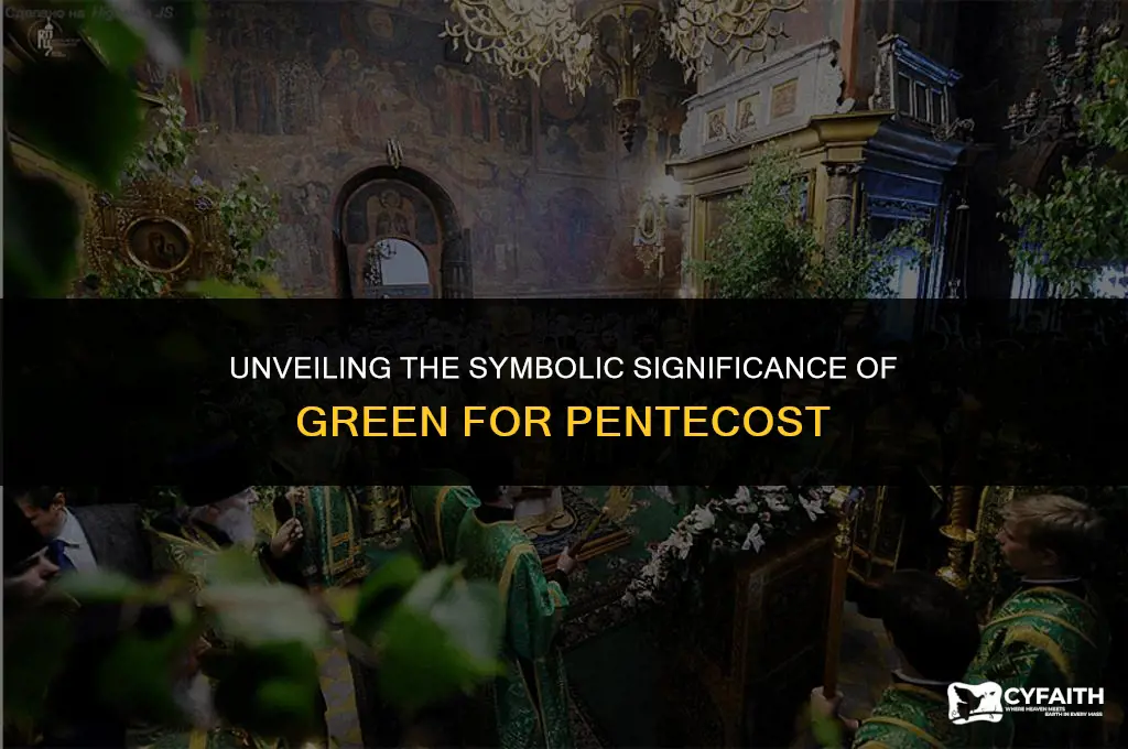 why green for pentecost