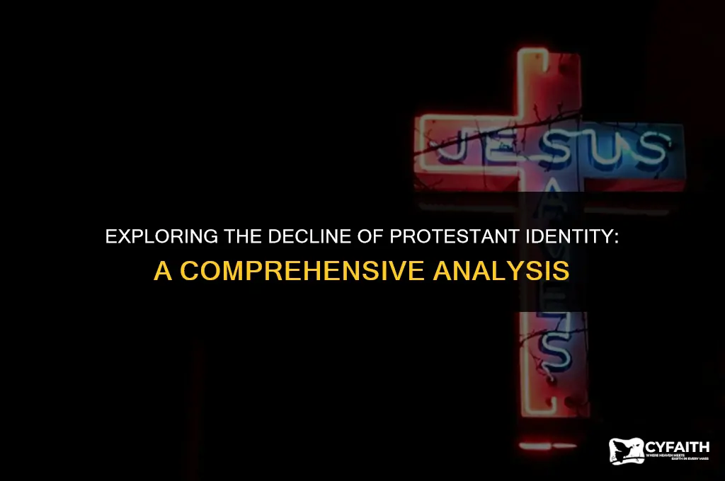 why has protestant identity declined
