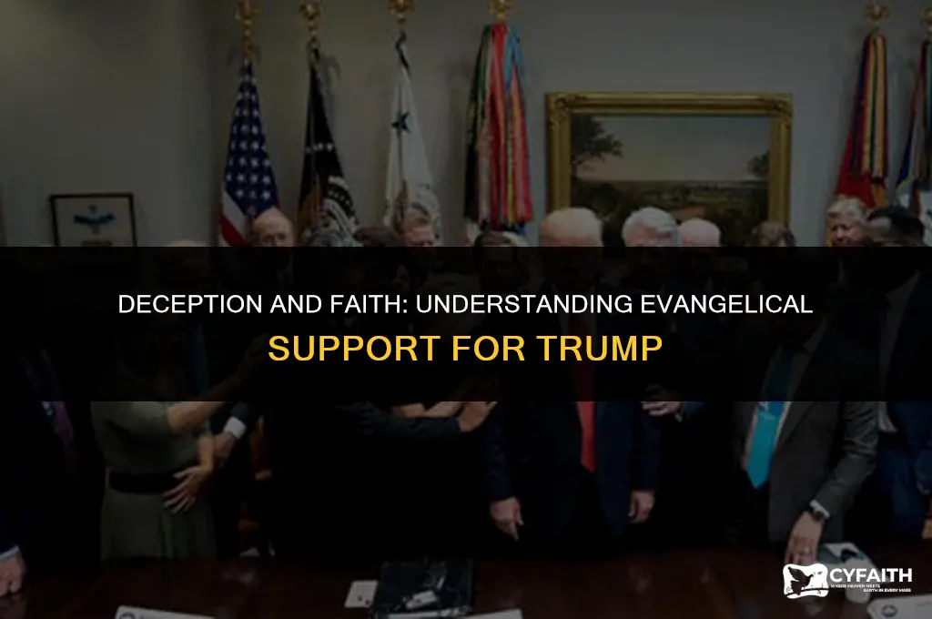 why have evangelicals been fooled by trump