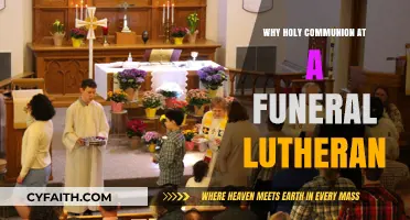 Comfort in Tradition: The Significance of Holy Communion at Lutheran Funerals