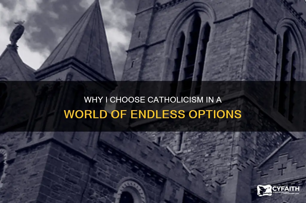 why i am catholic when i could be anything else