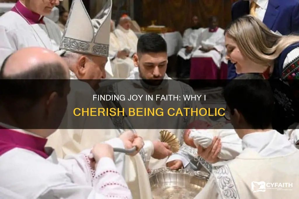why i am happy to be catholic
