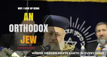 Leaving Orthodoxy: My Journey Beyond Traditional Jewish Observance