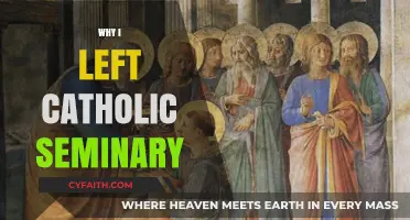 Leaving the Catholic Seminary: My Journey of Faith and Self-Discovery