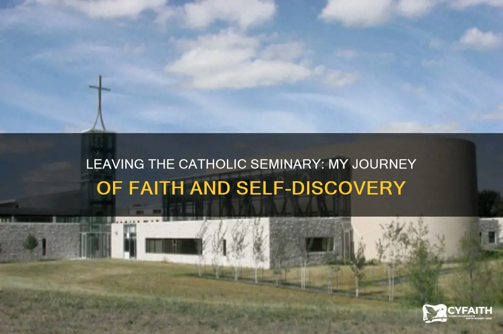 why i left catholic seminary